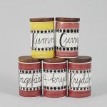 695948 Spice jars